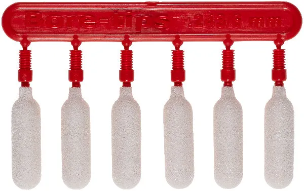 (12 Bag Case) .243cal/6mm Gun Cleaning Bore-tips® by Swab-its®: Barrel Cleaning Swabs: 41-2431-12CS