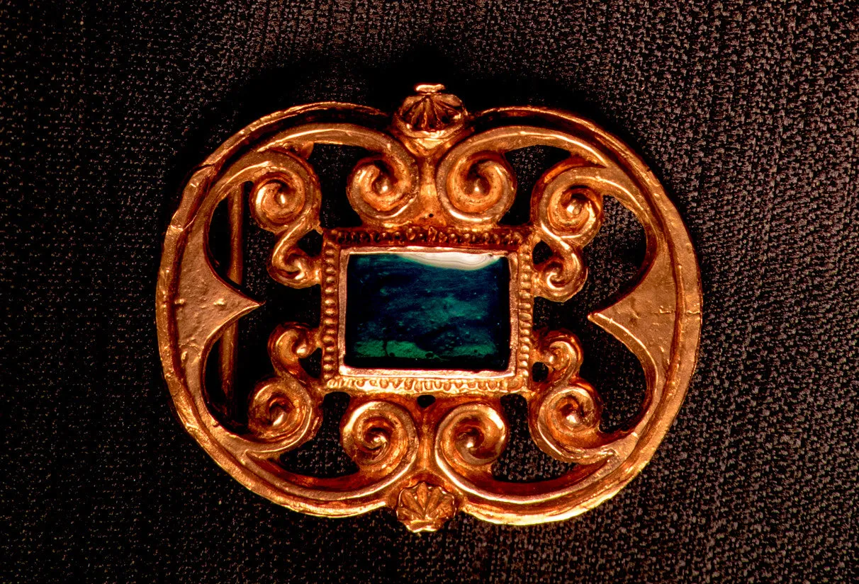 16th Century Buckle With Enamel - X-88
