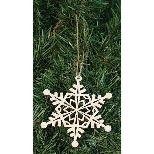 24/Box, Snowflake Orns.