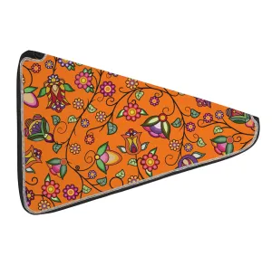 27 Inch Fan Case - Heartbeat Petals ECM Orange