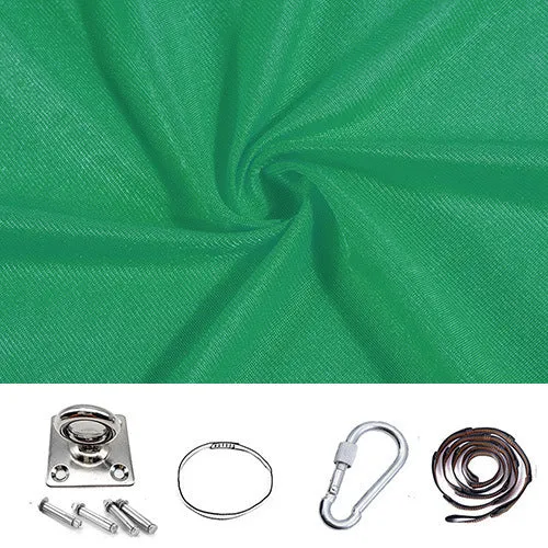 280 * 150CM Camping Hammock Children's Elastic Sensory Training Relieve Self-Closing Indoor Swing