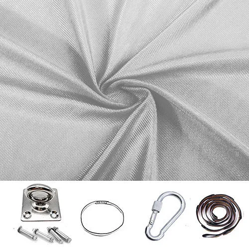 280 * 150CM Camping Hammock Children's Elastic Sensory Training Relieve Self-Closing Indoor Swing
