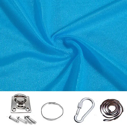 280 * 150CM Camping Hammock Children's Elastic Sensory Training Relieve Self-Closing Indoor Swing