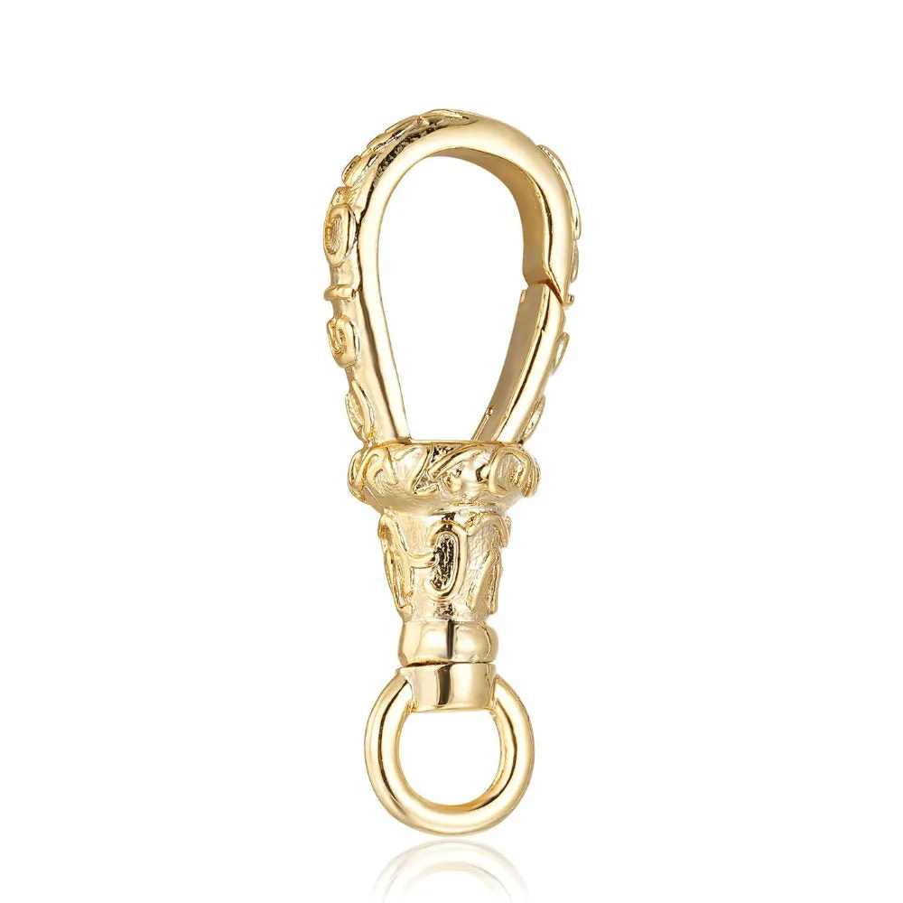 40mm Large Gold Filled Bonded Albert Clasp 12mm/20mm