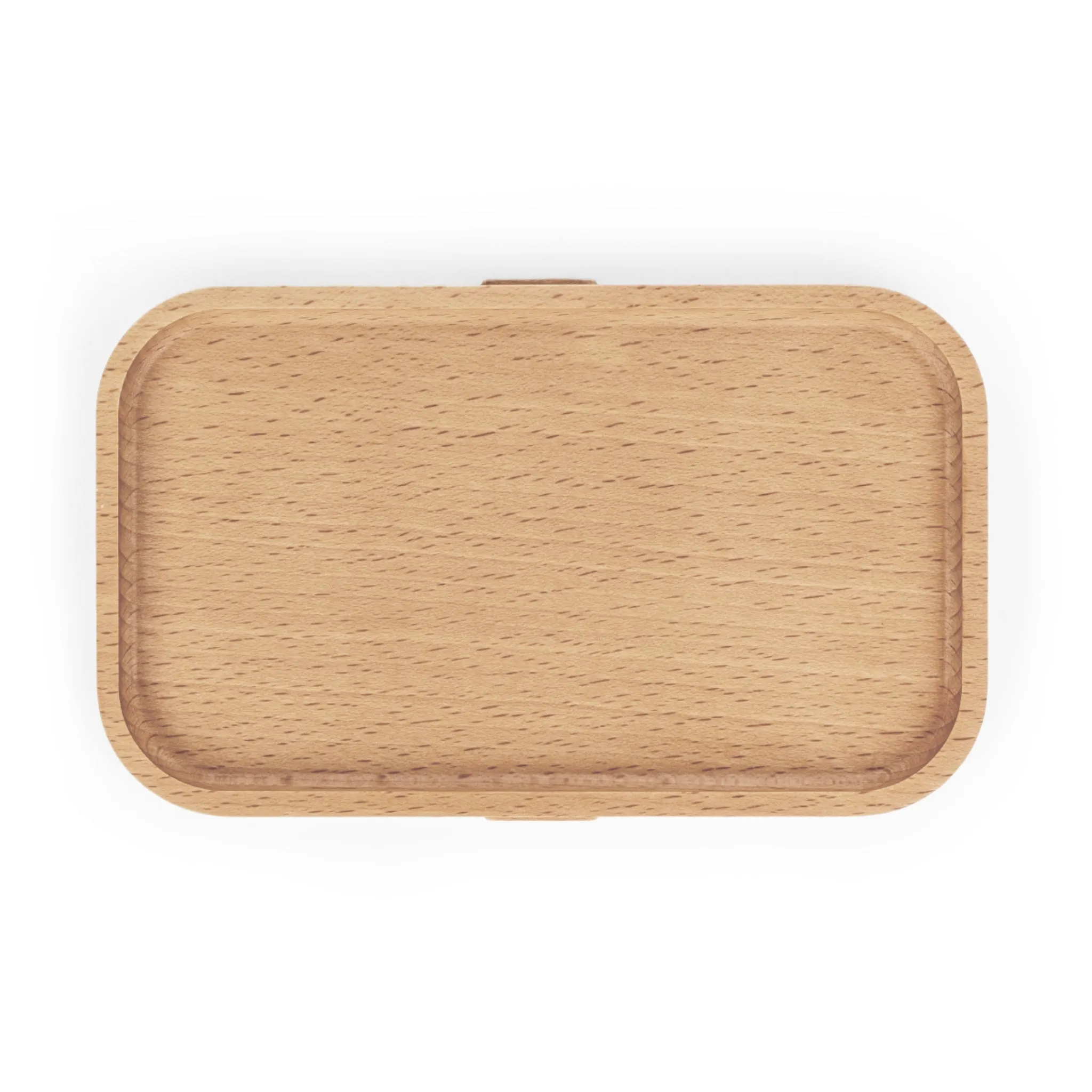 A vibrantly colored countryside and a cute  house Bento Lunch Box