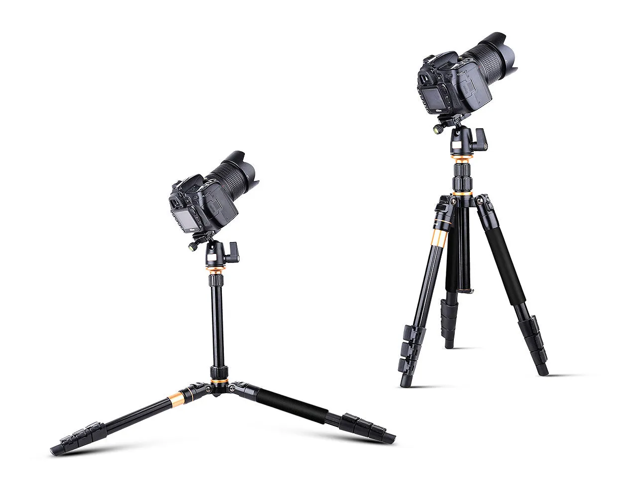 Aluminium 20'' - 55'' Ball Head Designed Camera Tripod