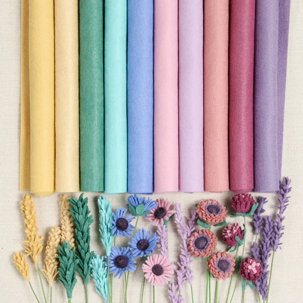 Amethyst Pure Wool Felt