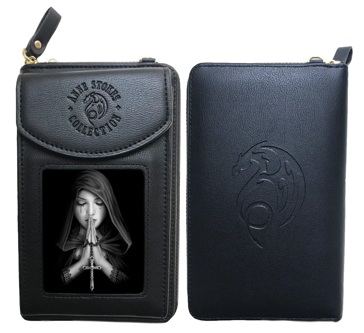 Anne Stokes | Gothic Prayer Purse & Phone Holder