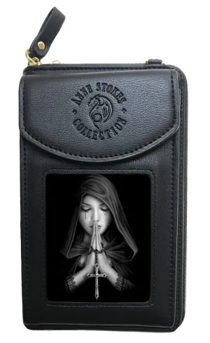 Anne Stokes | Gothic Prayer Purse & Phone Holder