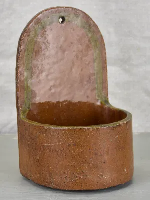 Antique French wall mounted herb store