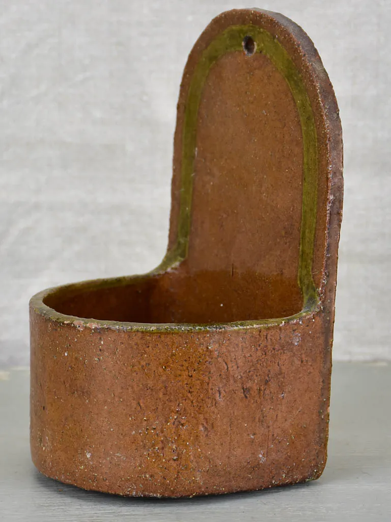 Antique French wall mounted herb store