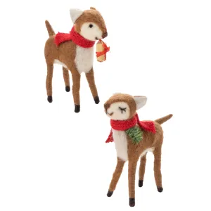 Assorted Deer Ornament, INDIVIDUALLY SOLD