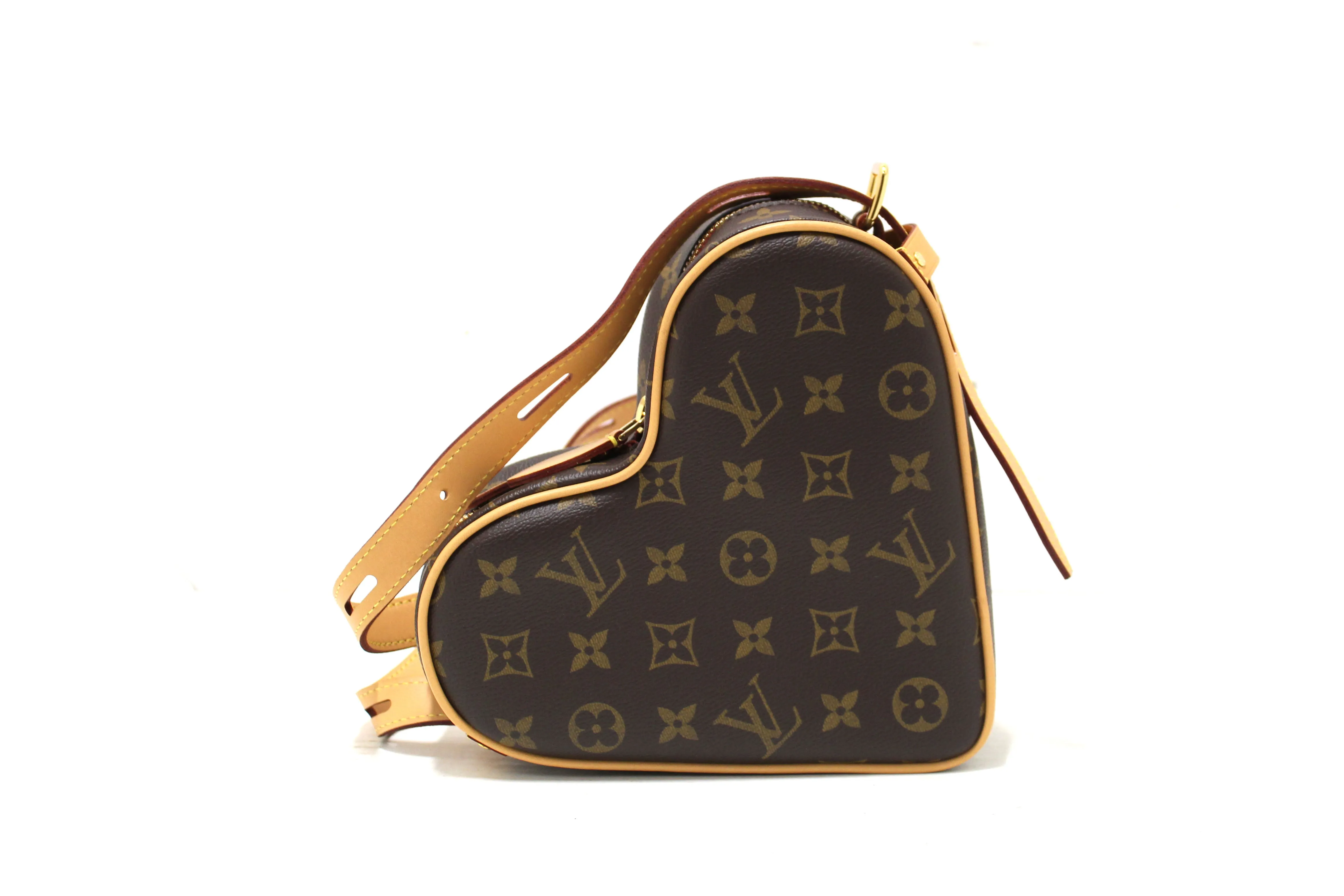 Authentic Louis Vuitton Limited Edition Monogram Game On Coeur Bag