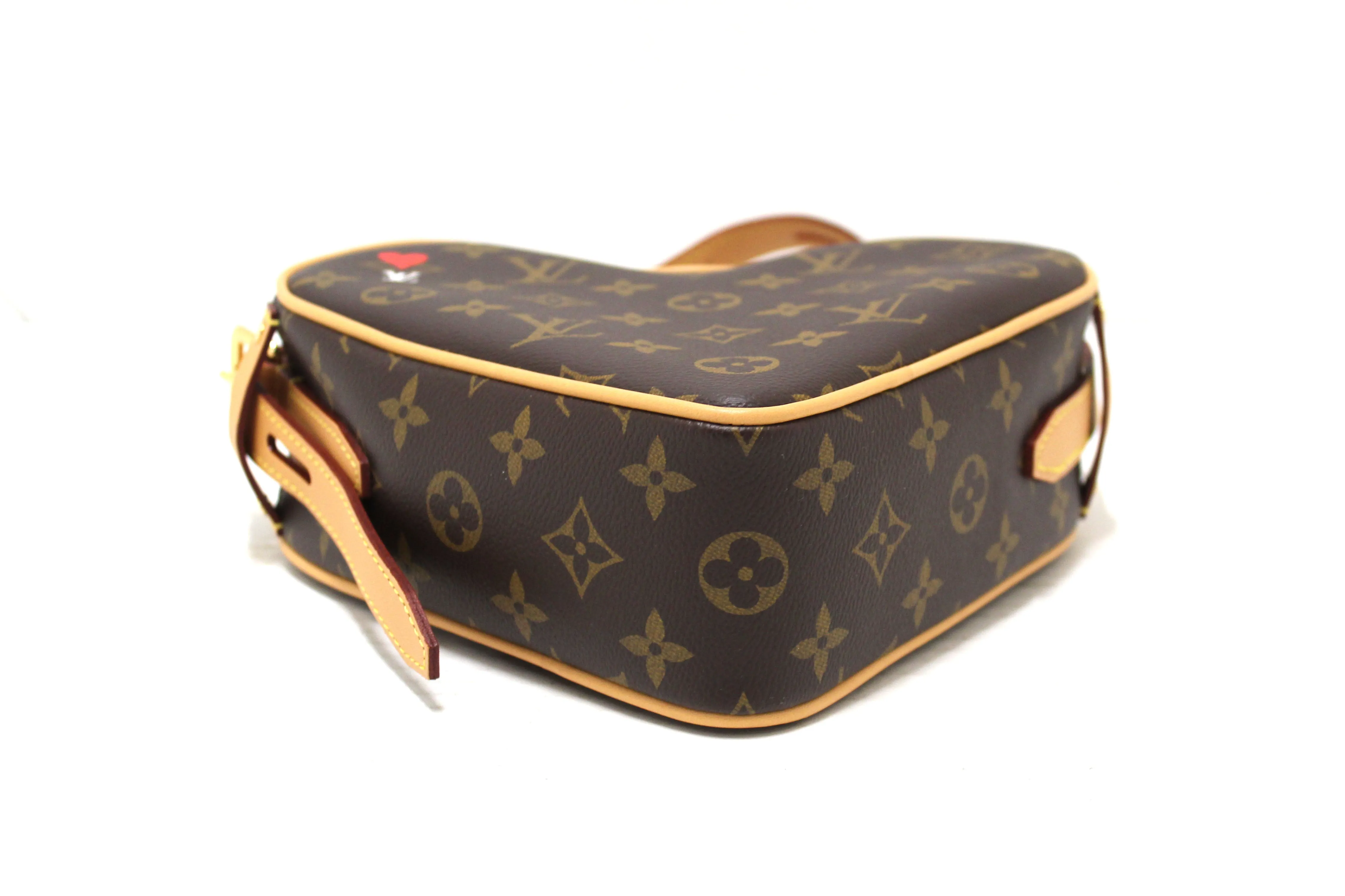 Authentic Louis Vuitton Limited Edition Monogram Game On Coeur Bag