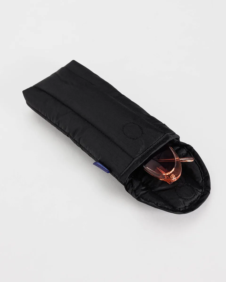 BAGGU Puffy Glasses Sleeve Black