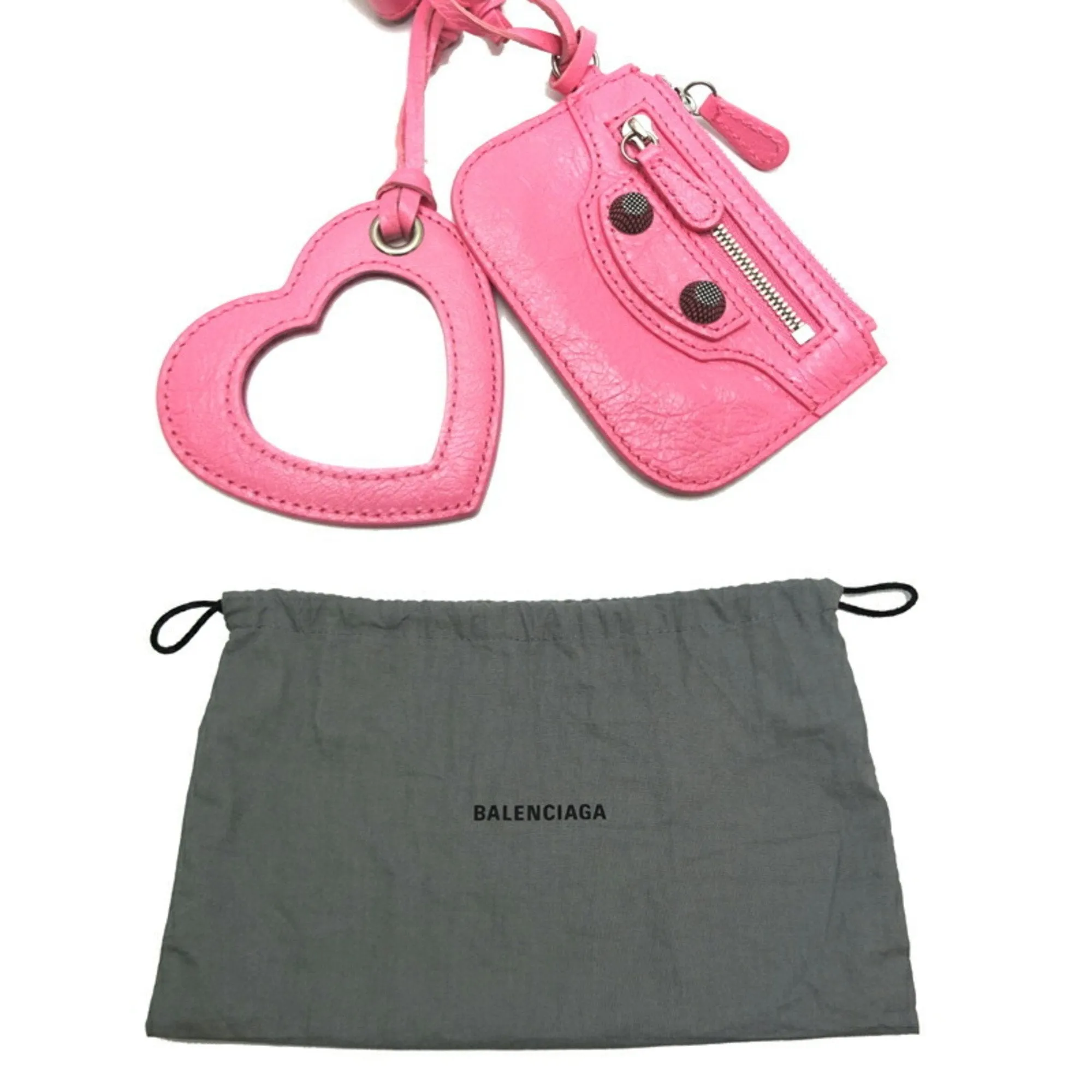 Balenciaga Cagole Pink Leather Bag