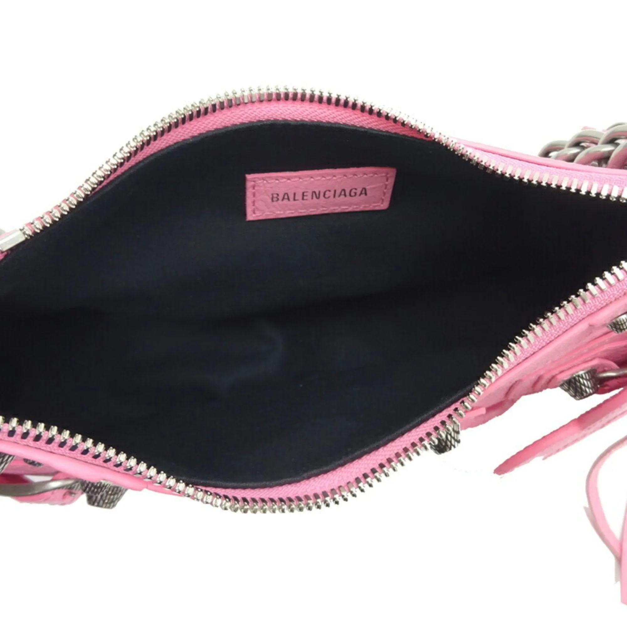 Balenciaga Cagole Pink Leather Bag