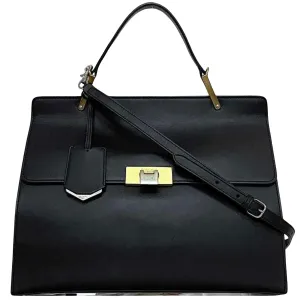Balenciaga Le Dix Black Leather Bag