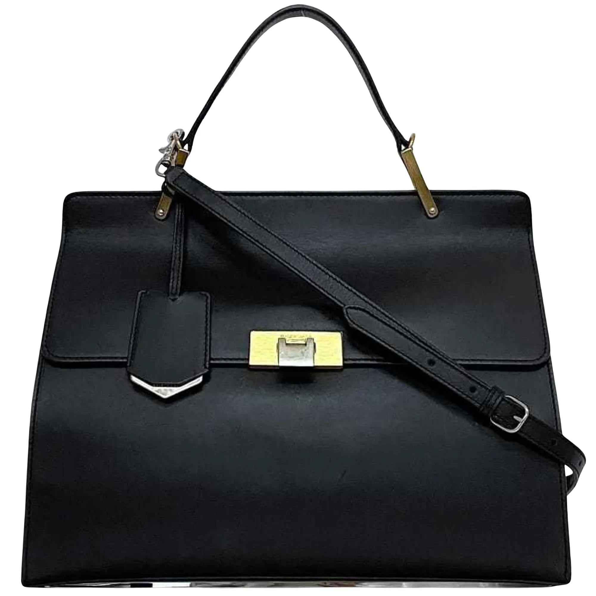 Balenciaga Le Dix Black Leather Bag