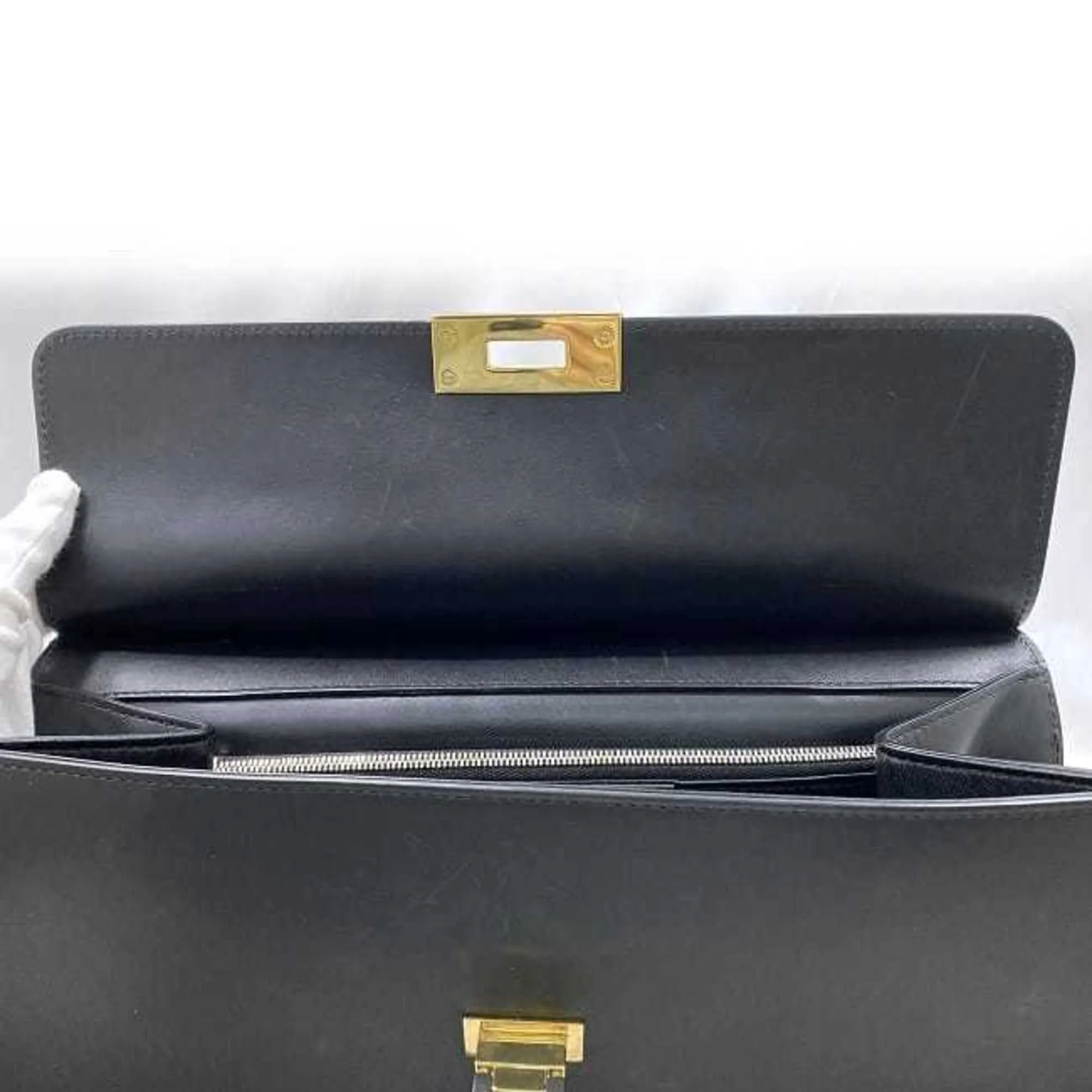 Balenciaga Le Dix Black Leather Bag