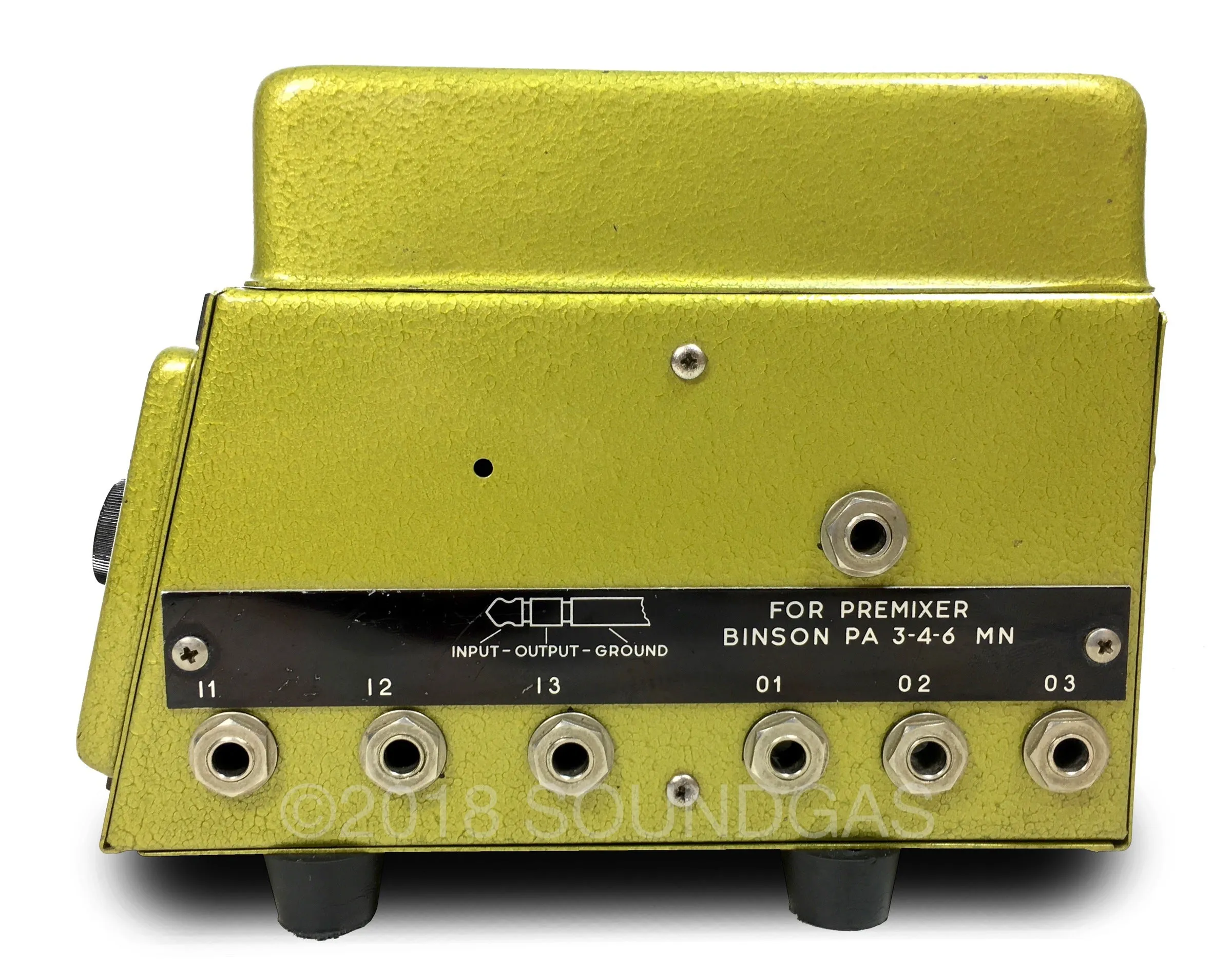 Binson/Sound City Echomaster 1º - super-slow varispeed mod