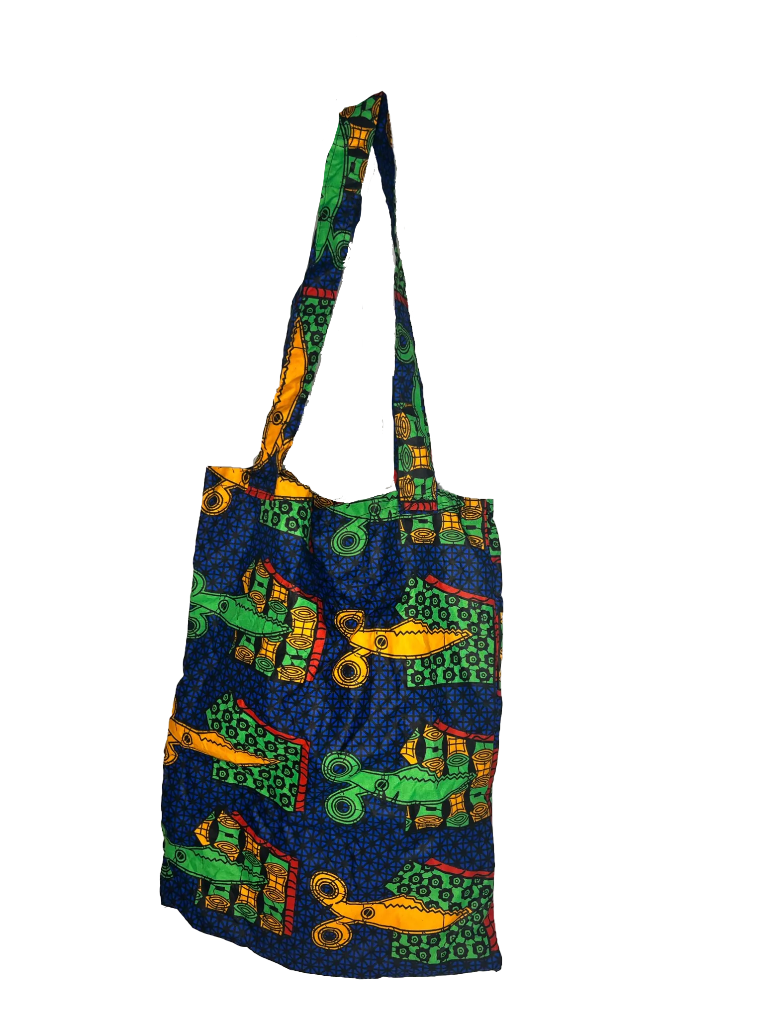 Blue Reusable Grocery Bag