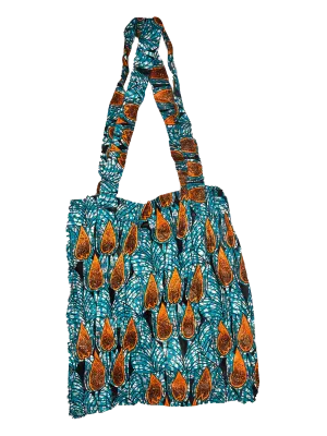 Blue Reusable Grocery Bag