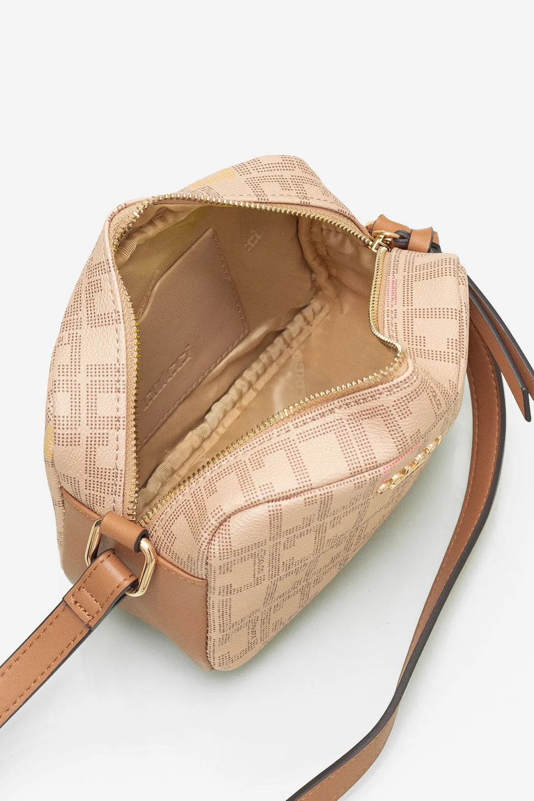 Bolsa Camera Bag Monograma Colcci