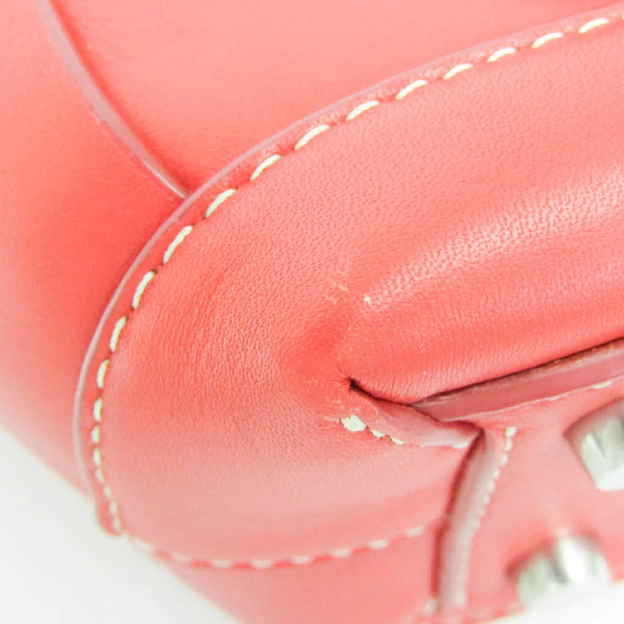 Bottega Veneta Arco Red Leather Bag