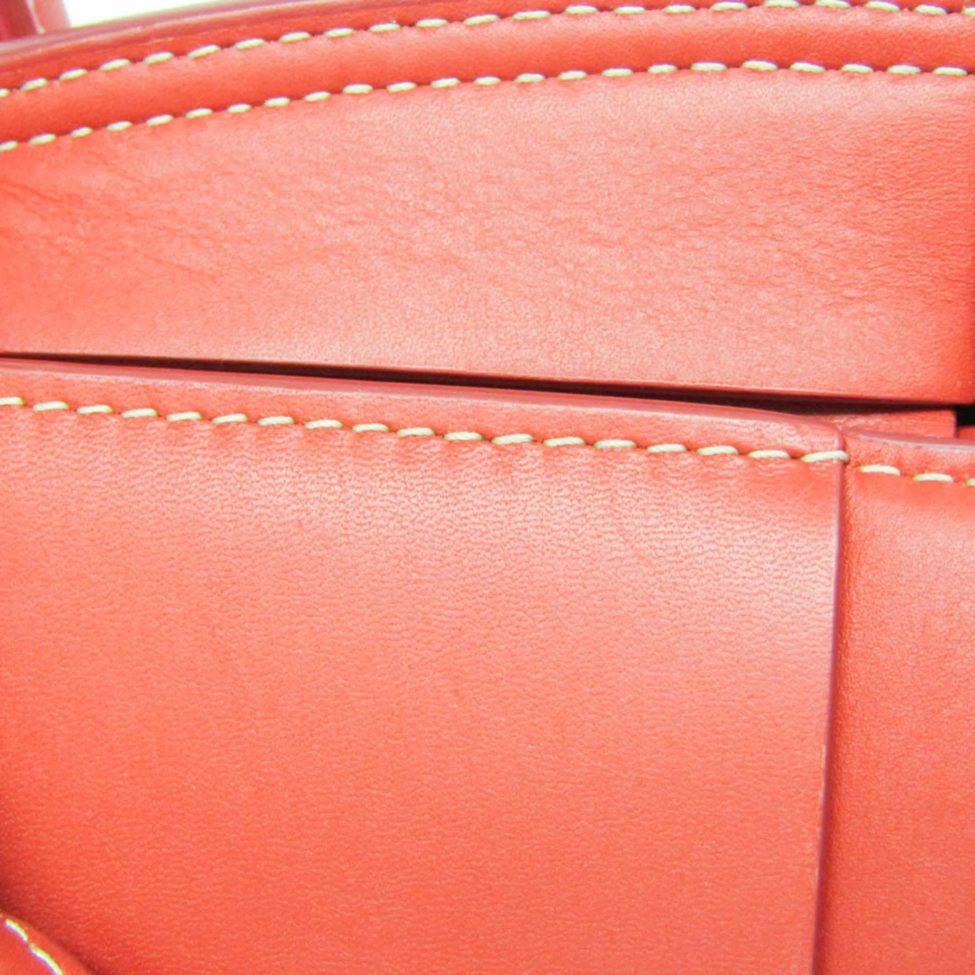 Bottega Veneta Arco Red Leather Bag