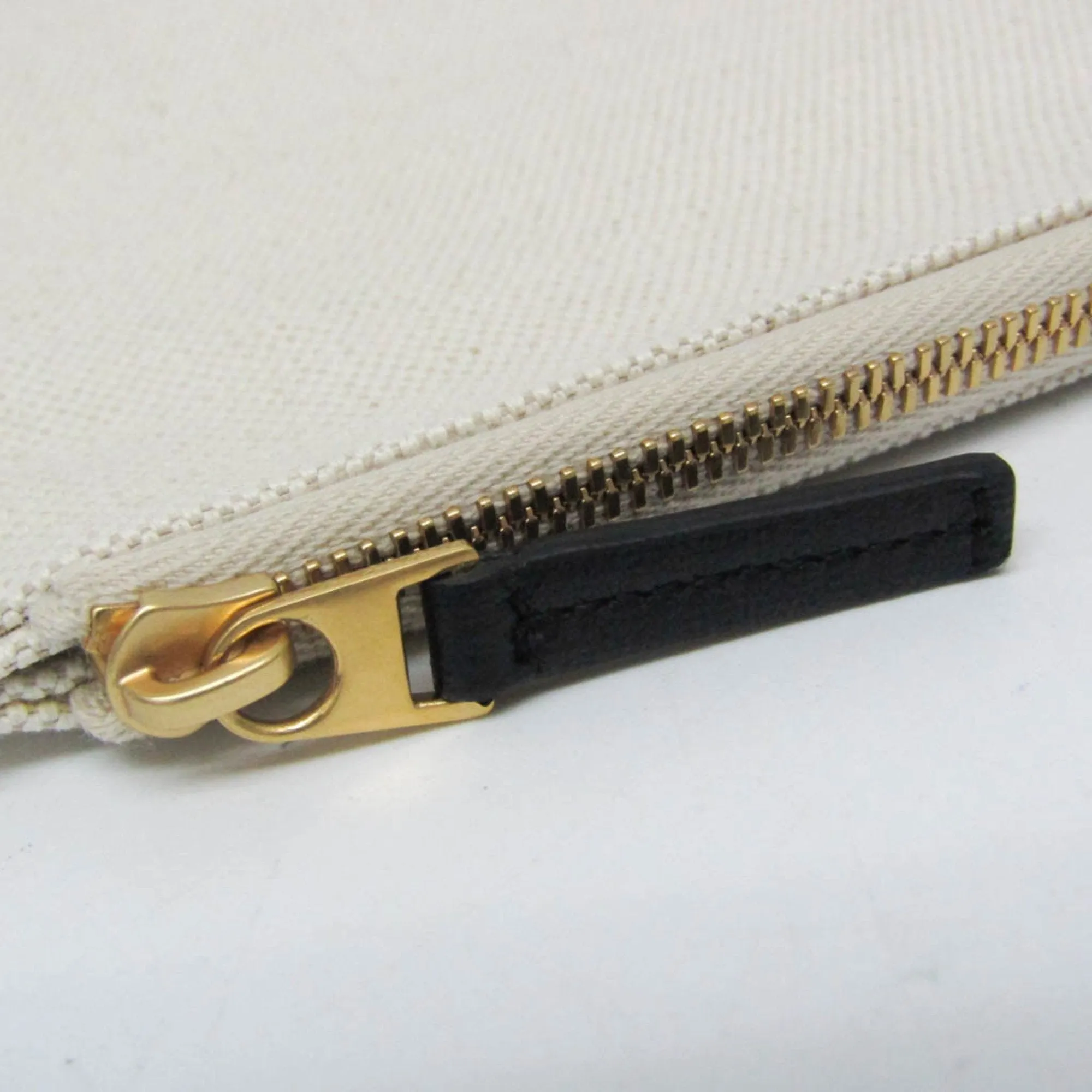 Bottega Veneta Arco White Canvas Bag