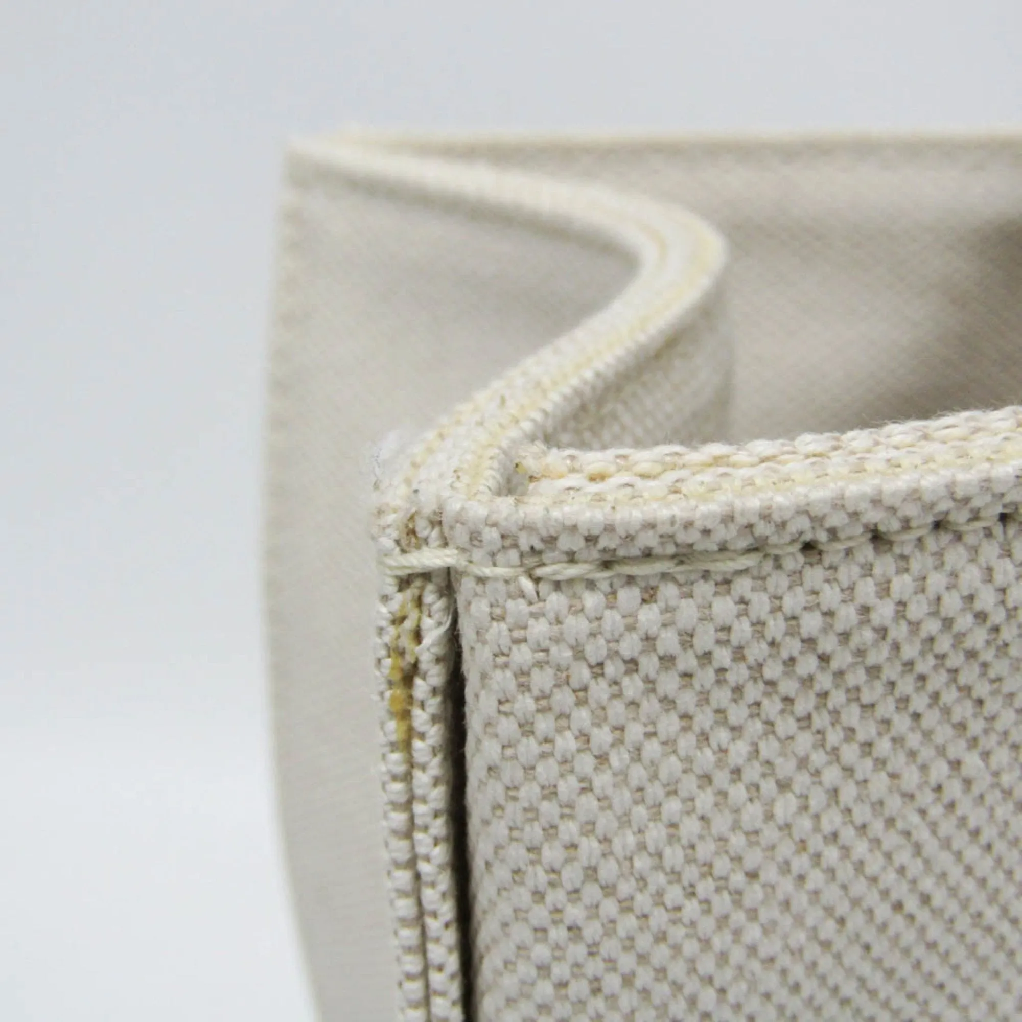 Bottega Veneta Arco White Canvas Bag