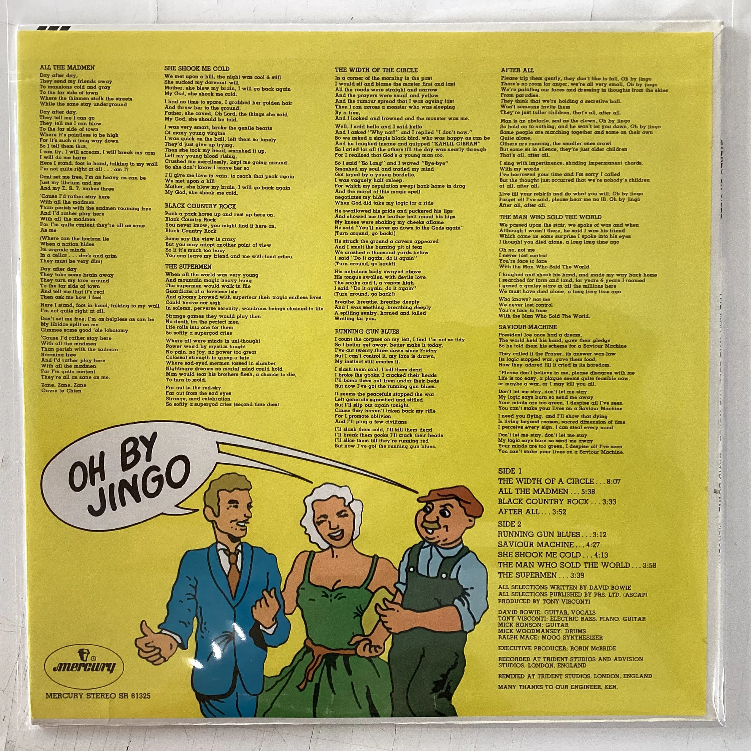 BOWIE, DAVID = MAN WHO SOLD THE WORLD (US “70s REPRO”) (USED)