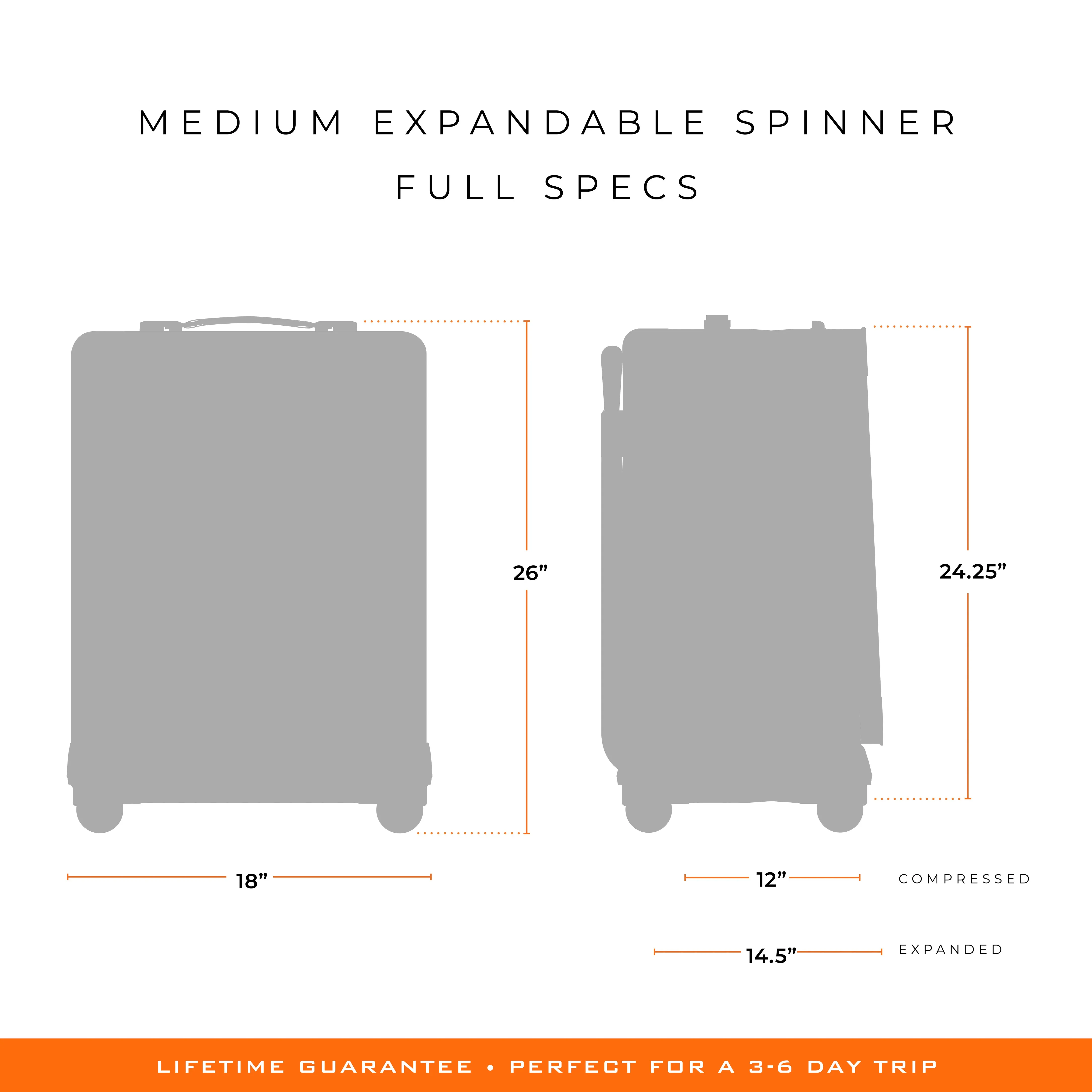 Briggs & Riley Baseline 26" Medium Expandable Spinner - Black