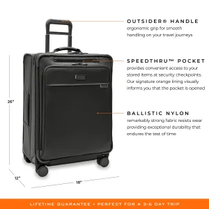Briggs & Riley Baseline 26" Medium Expandable Spinner - Black