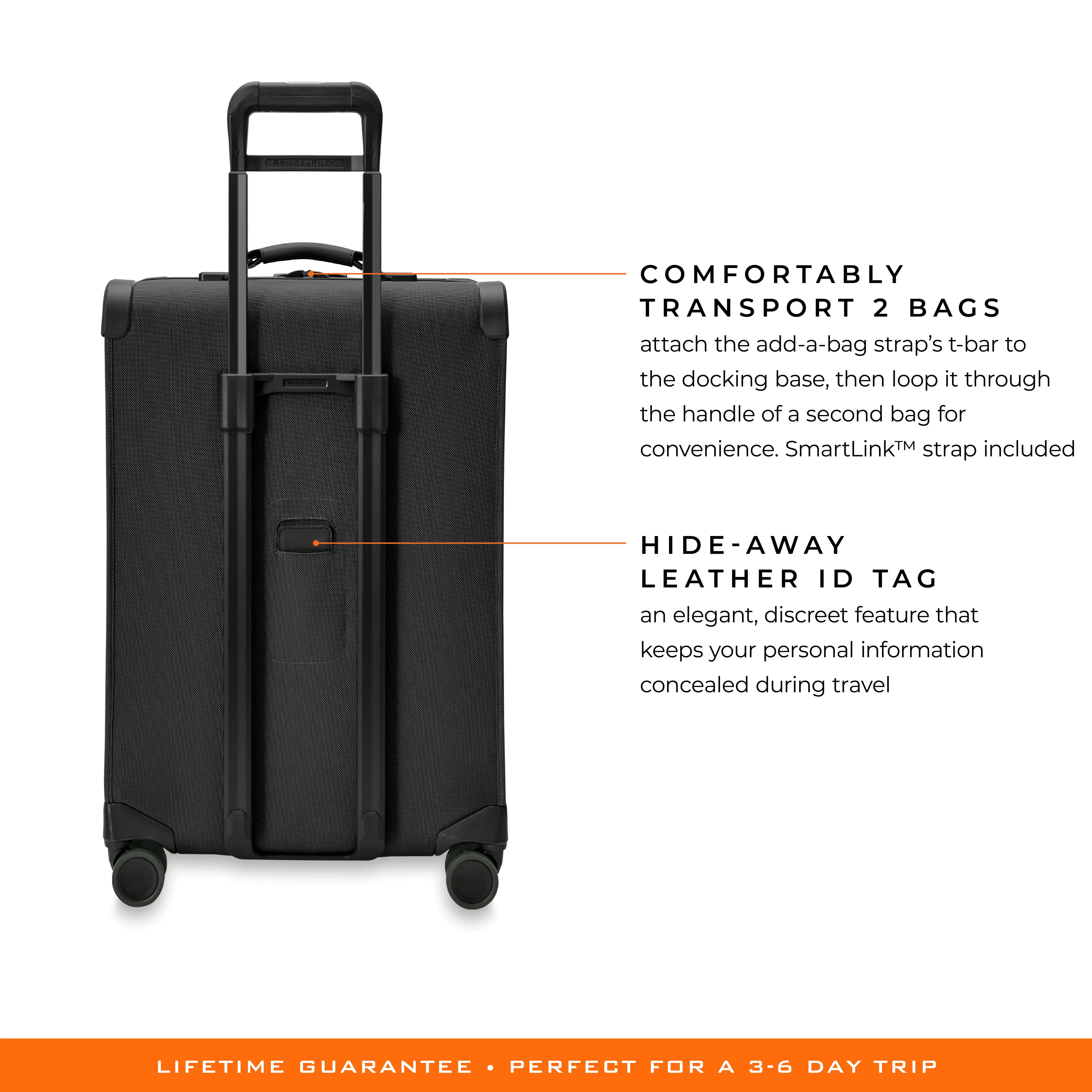 Briggs & Riley Baseline 26" Medium Expandable Spinner - Black