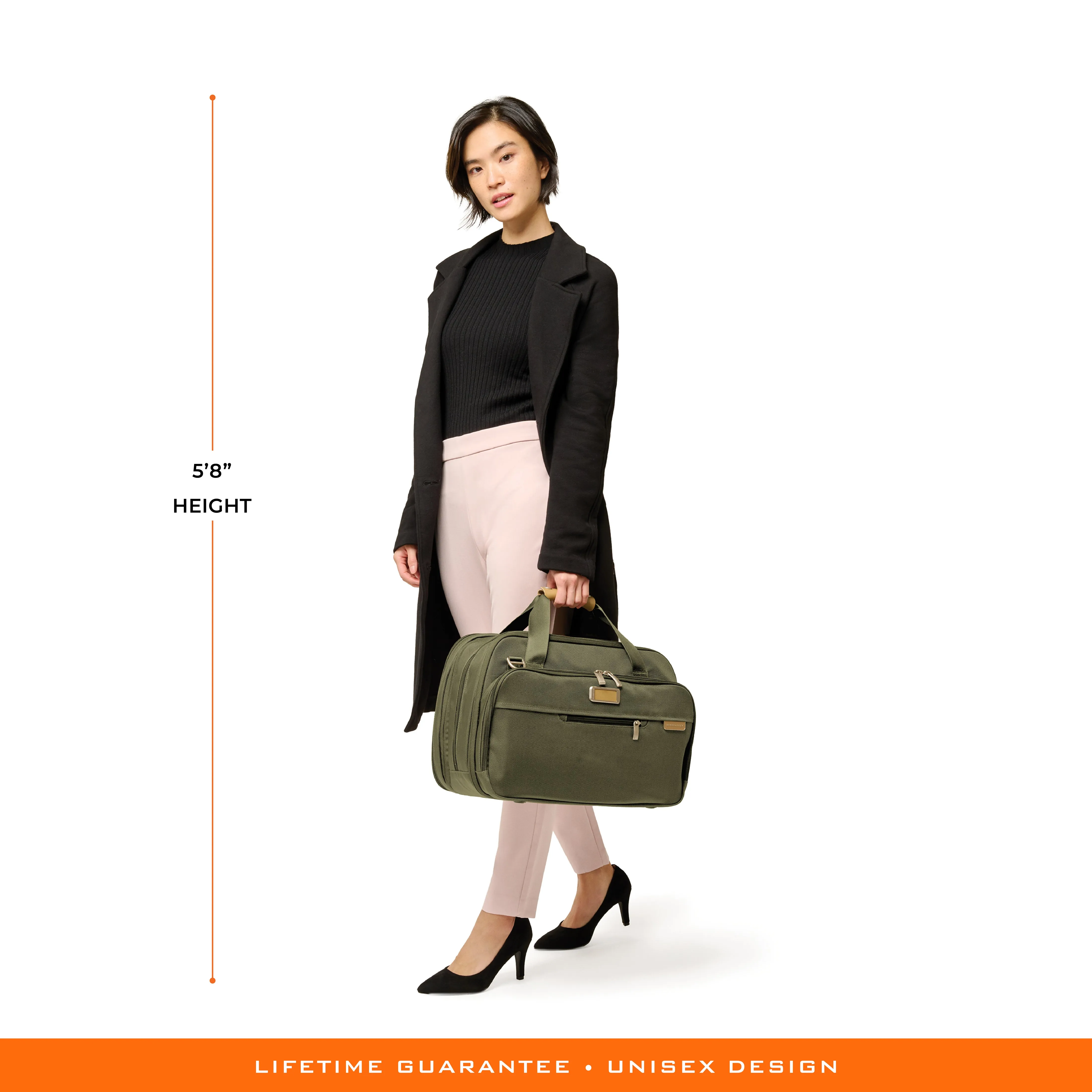 Briggs & Riley Baseline Expandable Cabin Bag - Olive