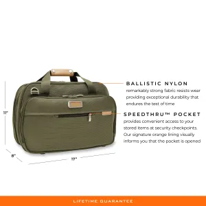 Briggs & Riley Baseline Expandable Cabin Bag - Olive