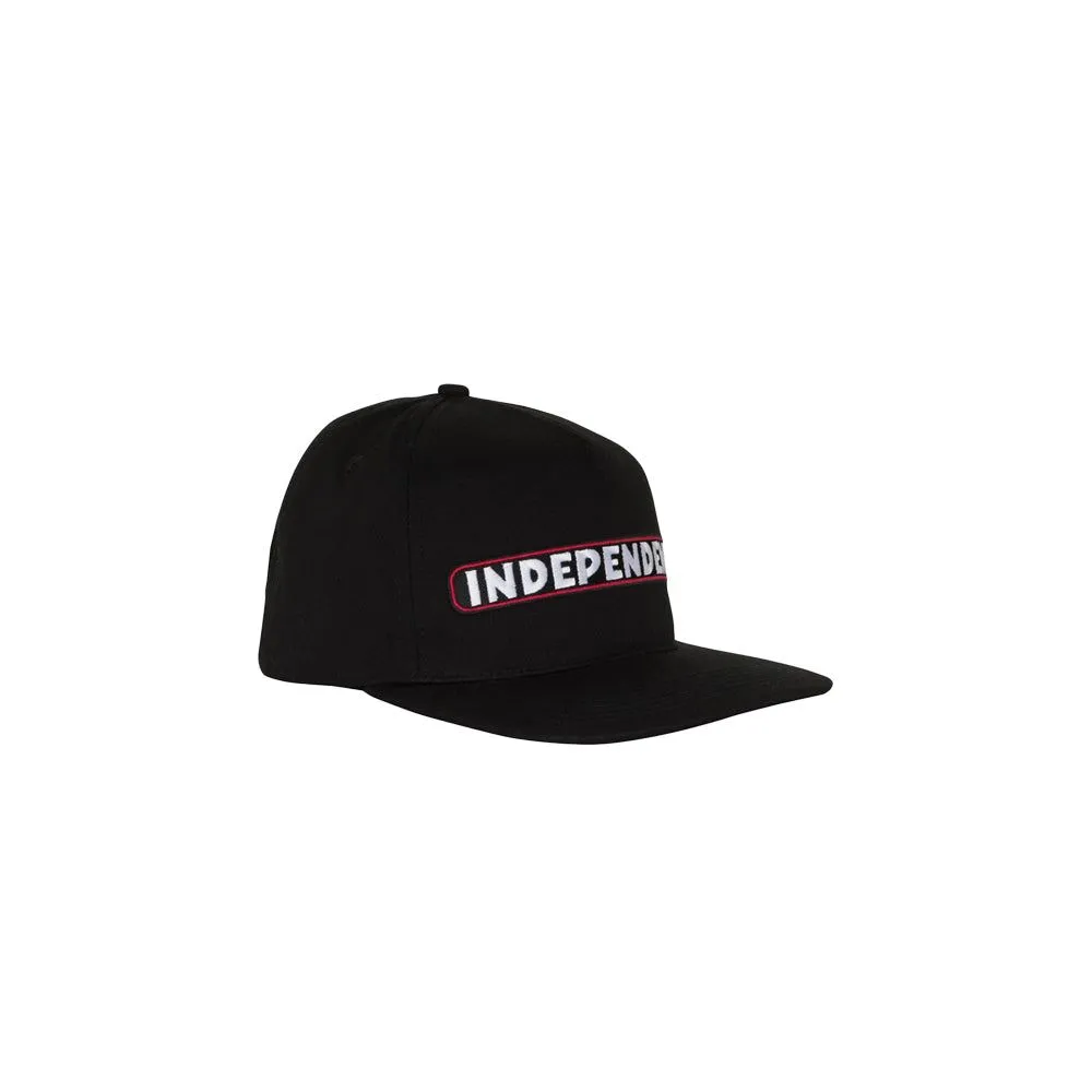 BTG Speed Bar Snapback Structured Hat (Black)