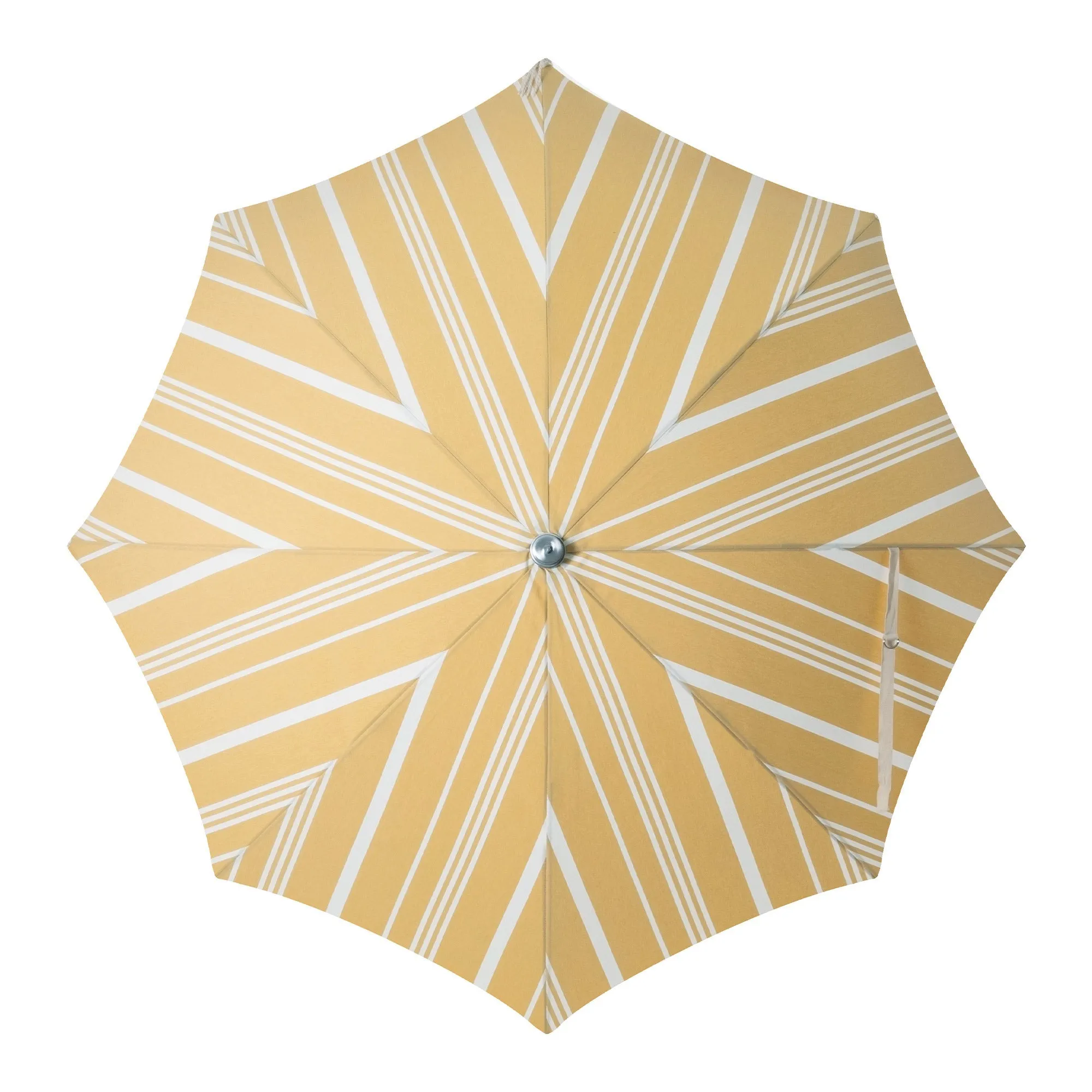 Business & Pleasure Co. The Premium Beach Umbrella - Lauren's Navy Stripe