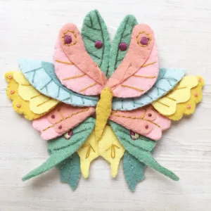 Butterflies and Moths Felt Pattern
