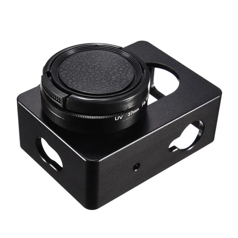 Camera Parts Aluminum Metal Alloy Housing Shockproof Case Frame Shell Lens Cover Mount FOR Xiaomi Yi Sport Action Camera