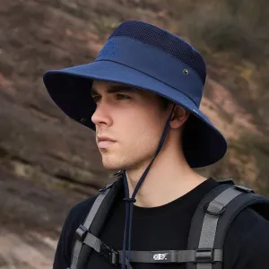 Camping Hat With Lighteright Breathable Mesh