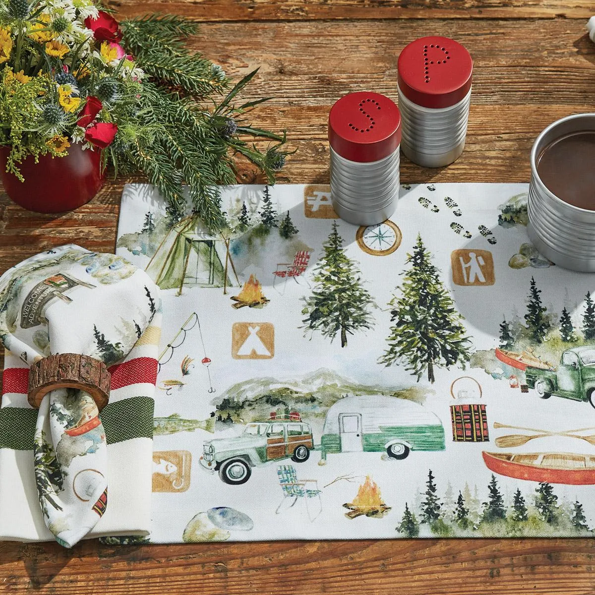 Camping Table Runner 36" L - Park Designs