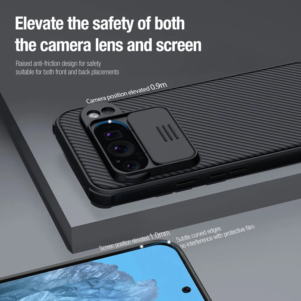 CamShield Pro Business Style TPU PC Case With Slide Camera Cover For Google Pixel 9