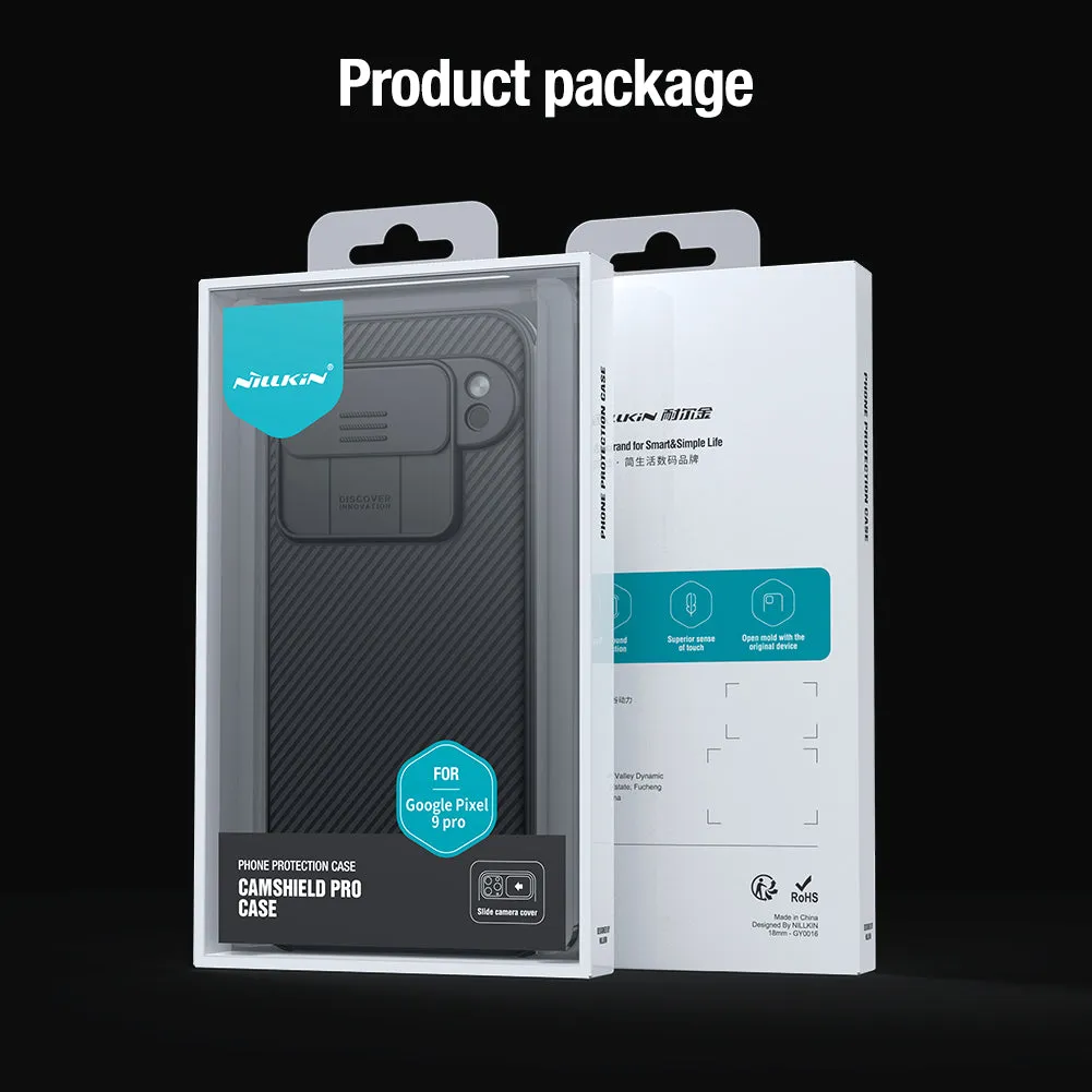 CamShield Pro Business Style TPU PC Case With Slide Camera Cover For Google Pixel 9
