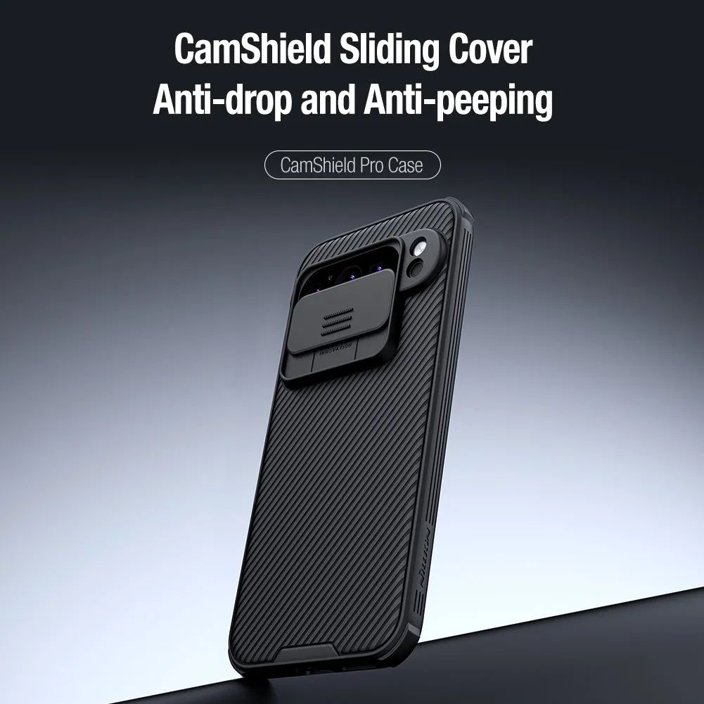 CamShield Pro Business Style TPU PC Case With Slide Camera Cover For Google Pixel 9