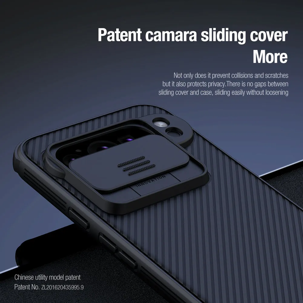 CamShield Pro Business Style TPU PC Case With Slide Camera Cover For Google Pixel 9