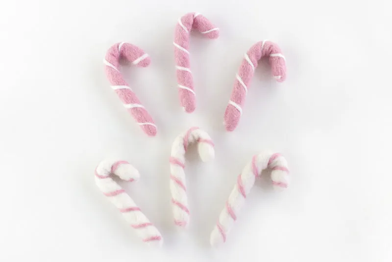 Candy Canes- Pink, White