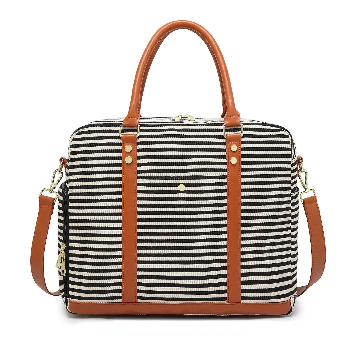 Canvas Carry-on Tote Duffel in Trolley Handle